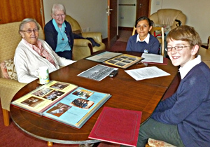 An oral history project for school pupils to meet elderly nuns, mediated through Archives Alive